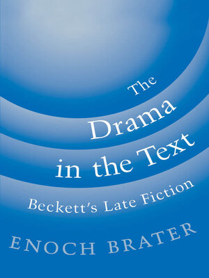 cover image of The Drama in the Text